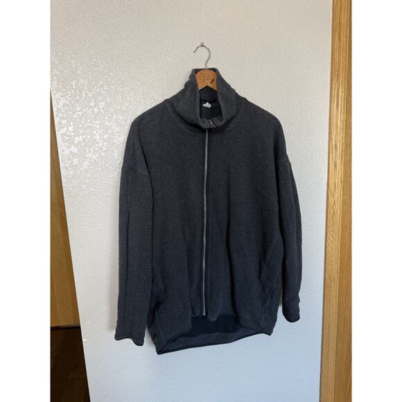 Lululemon Peaceful Moments Full Zip Sweater Jacket Size 6 Oversized - Picture 3 of 5